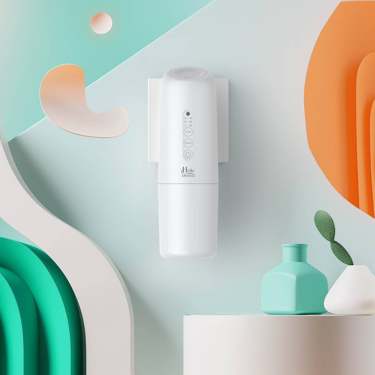 Oasis Plug-In Scent Diffuser: Black