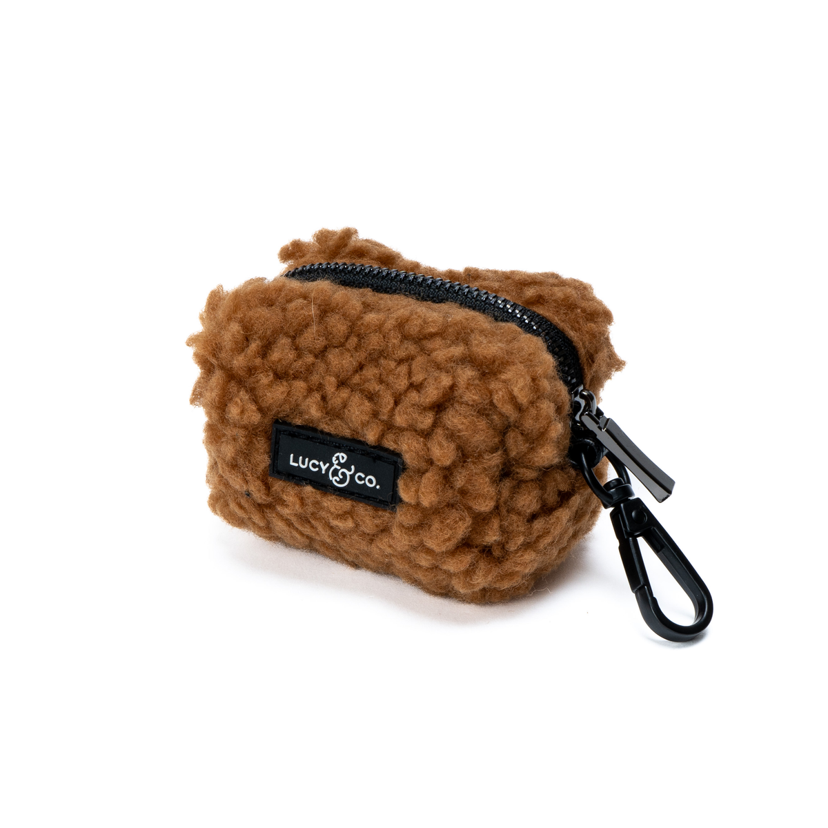 Lucy & Co. - Cinnamon Teddy Poop Bag Holder