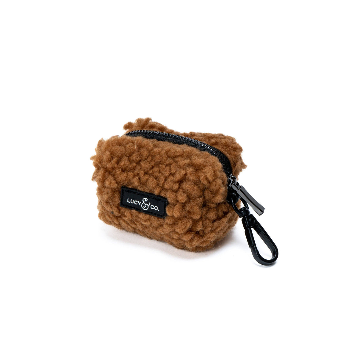 Lucy & Co. - Cinnamon Teddy Poop Bag Holder