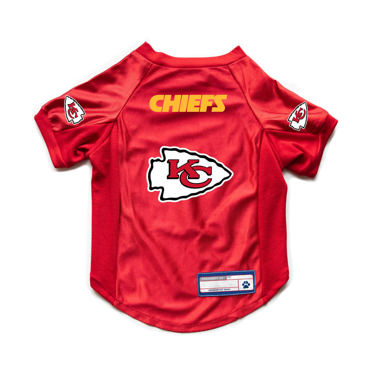 NFL Kansas City Chiefs Pet Stretch Jersey: L
