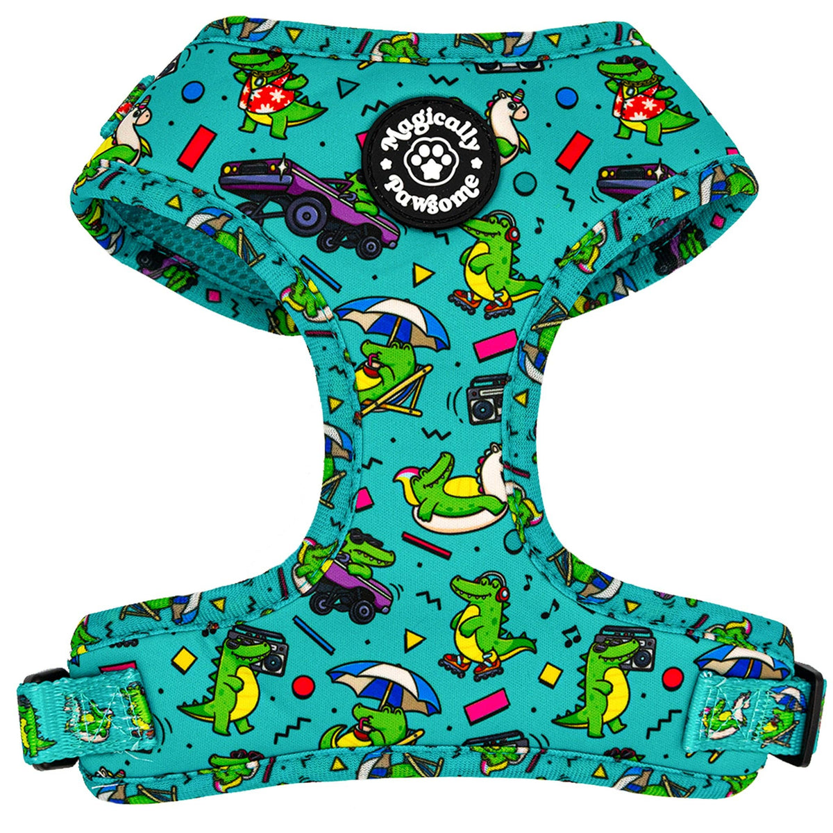 Magically Pawsome - DOG ADJUSTABLE HARNESS -  SEE YOU LATER, ALLIGATOR!