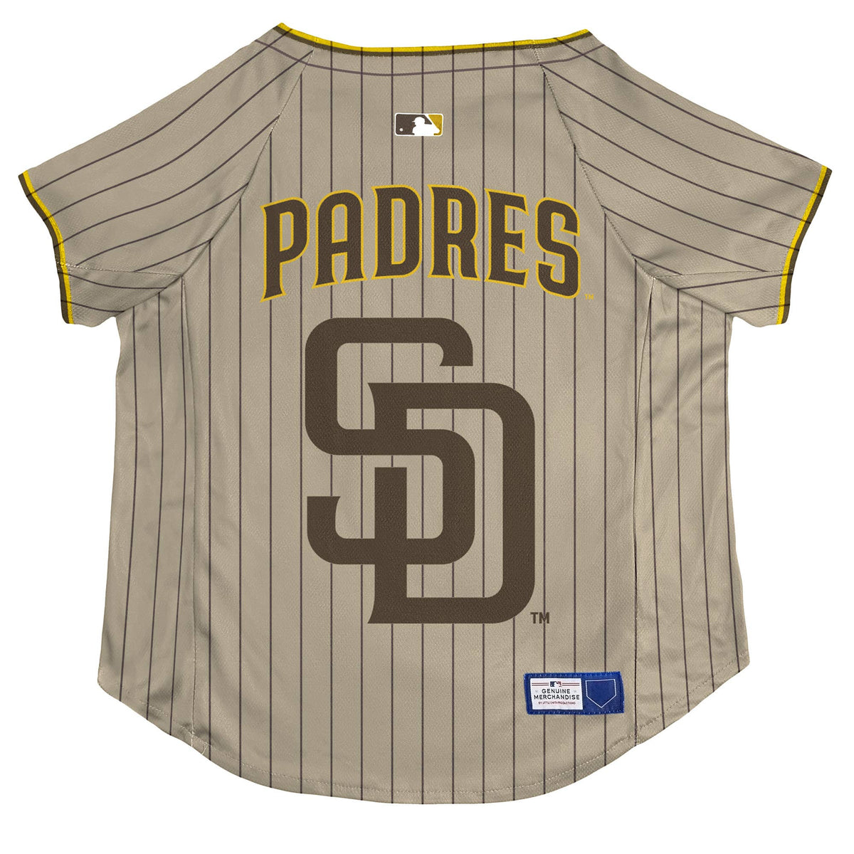 MLB San Diego Padres Pet Stretch Jersey: X-Large