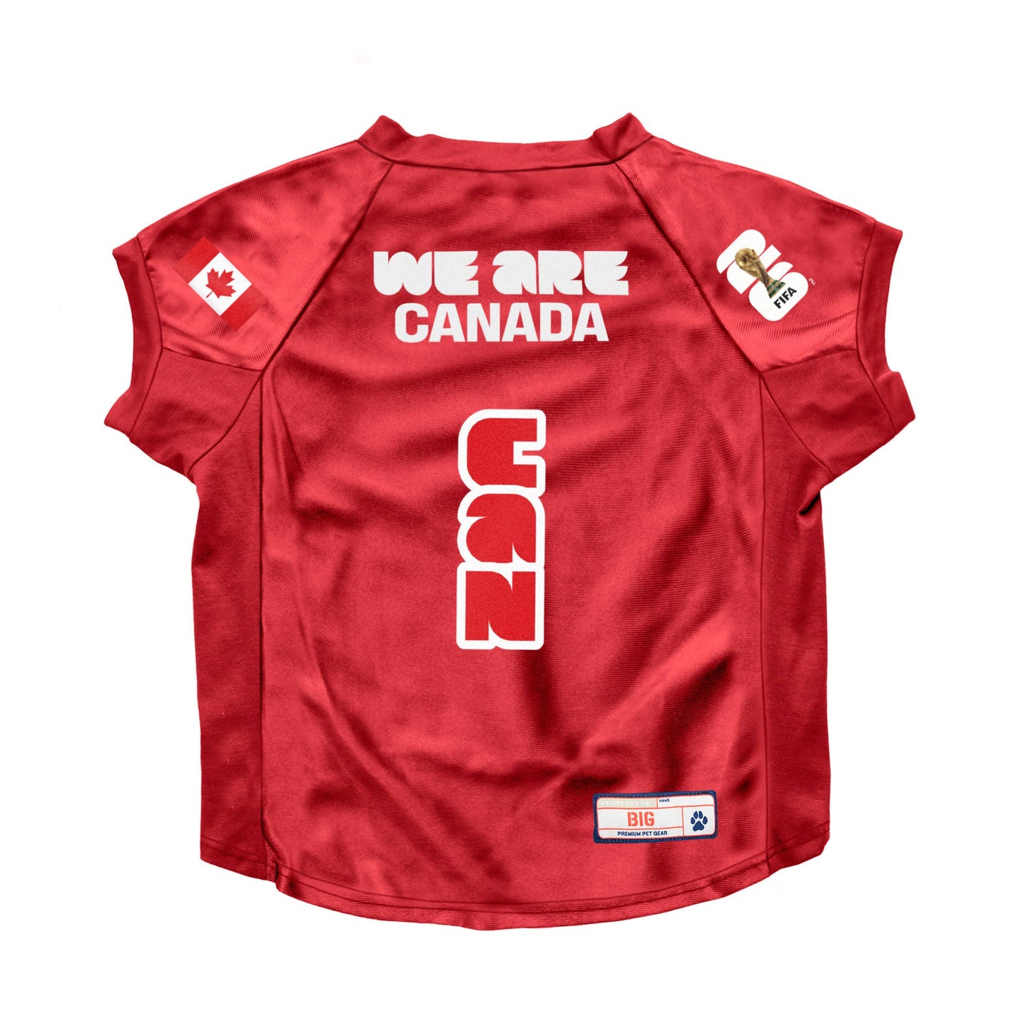 2026 FIFA World Cup Pet Stretch Jersey: M / USA