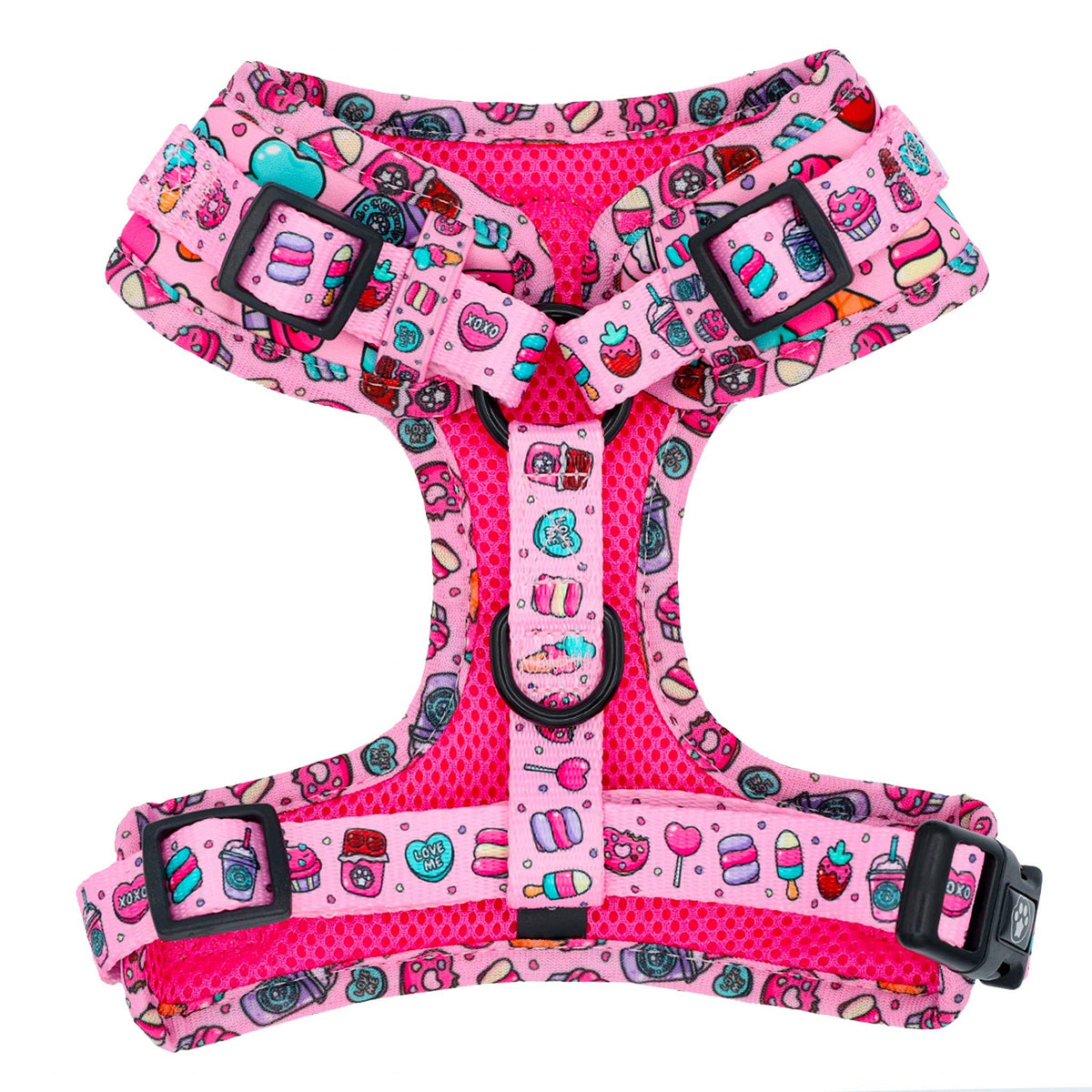 Magically Pawsome - DOG ADJUSTABLE HARNESS - I WANT CANDY