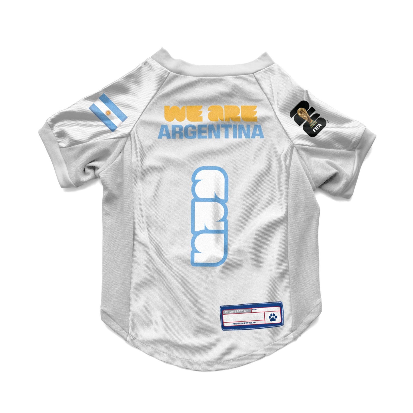 2026 FIFA World Cup Pet Stretch Jersey: L / Mexico