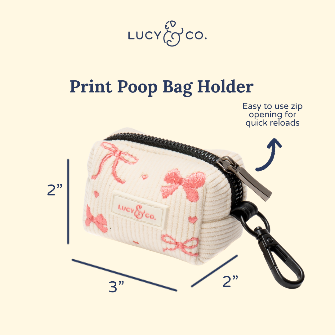 Lucy & Co. - Ever So Sweet Corduroy Poop Bag Holder