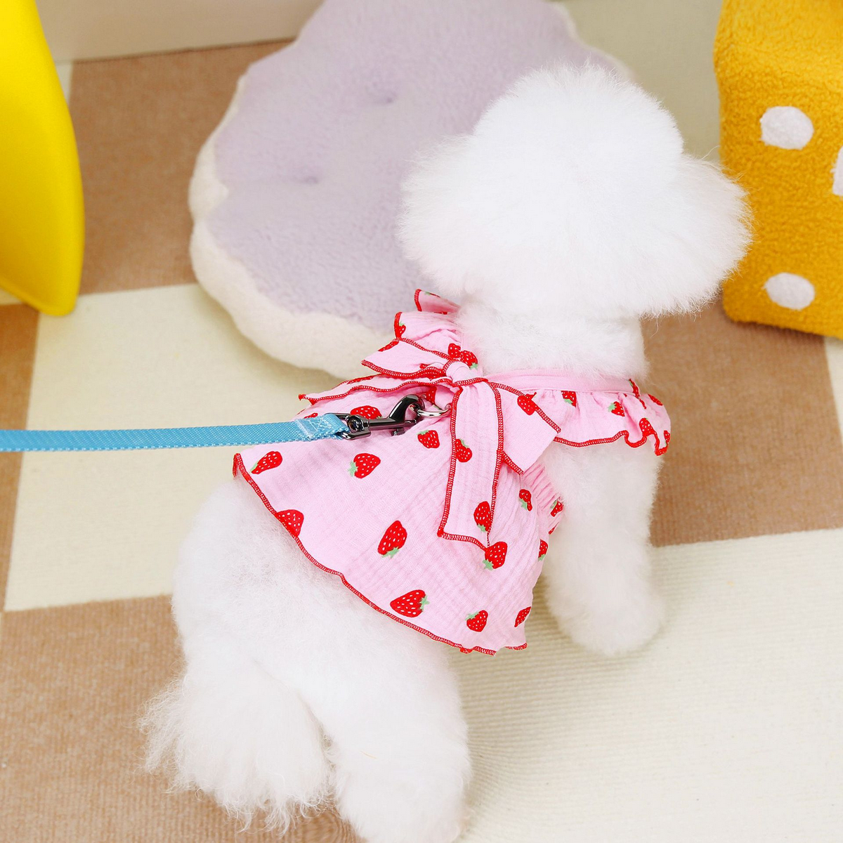 FloralPaw Princess Dress – Spring Pet Outfit_CWMM6984: Pink / (S) 2
