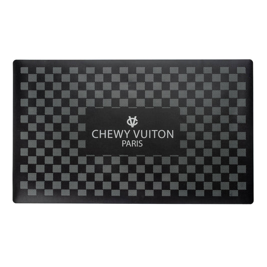 Black Checker Chewy Vuiton Placemat