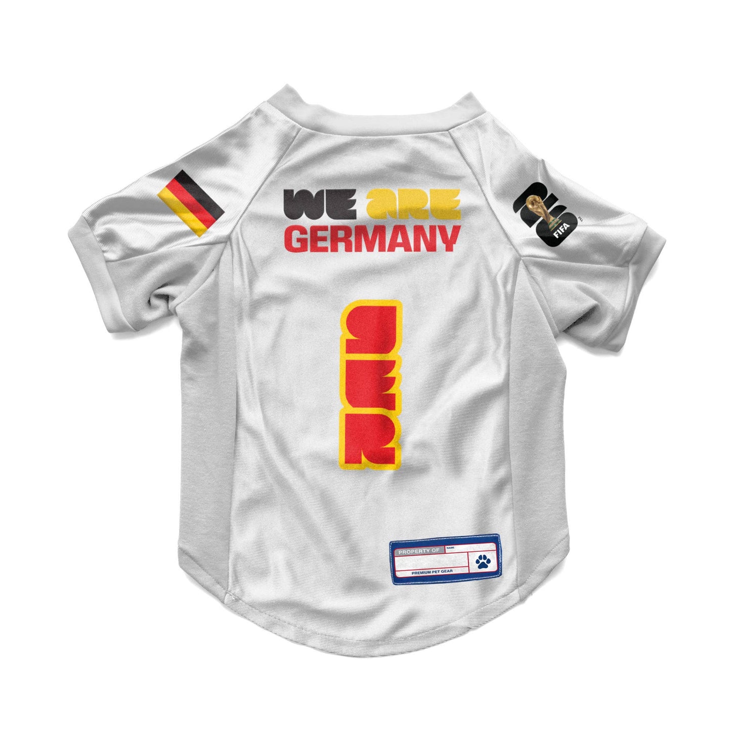 2026 FIFA World Cup Pet Stretch Jersey: M / USA
