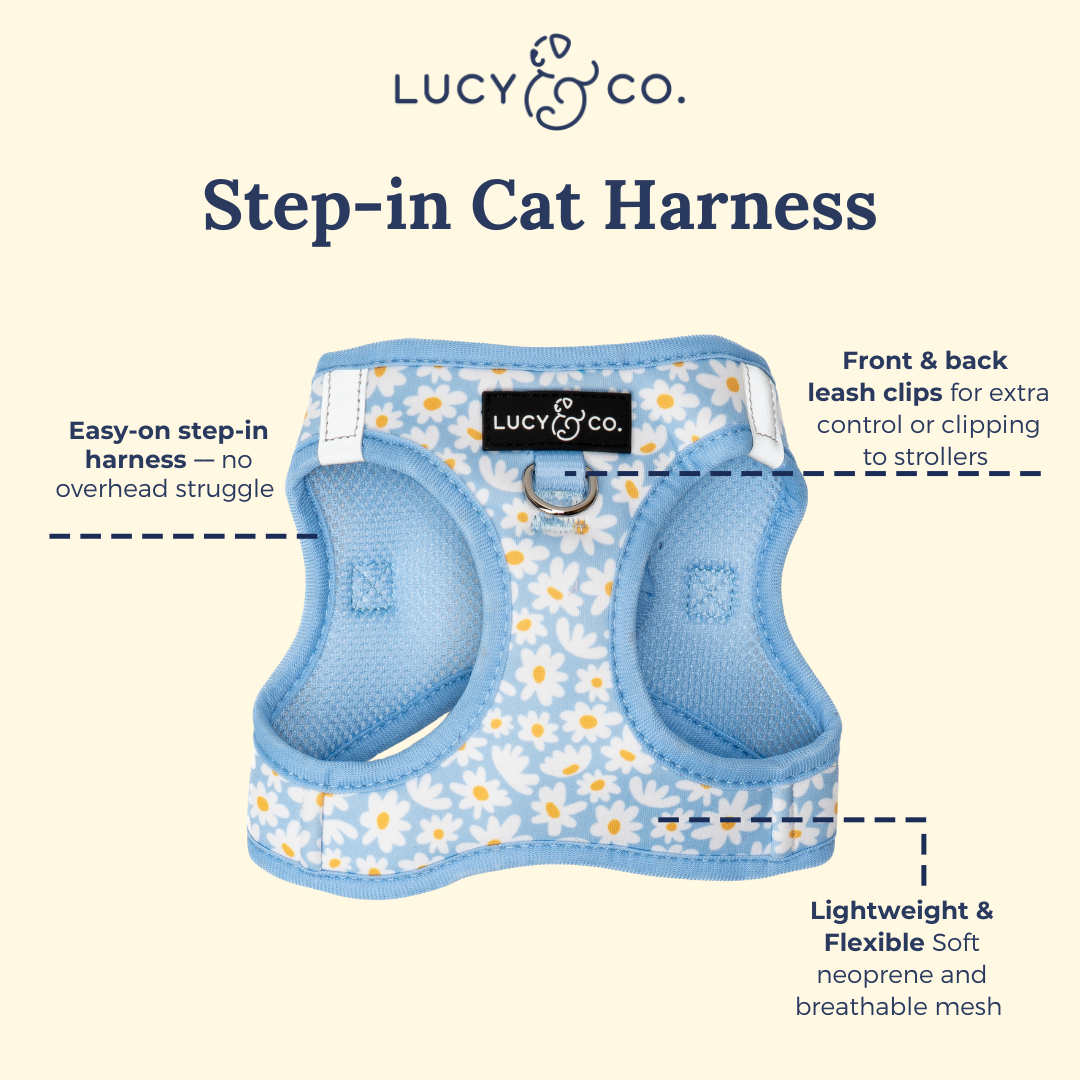 Lucy & Co. - Simply Splendid Step-in Cat Harness