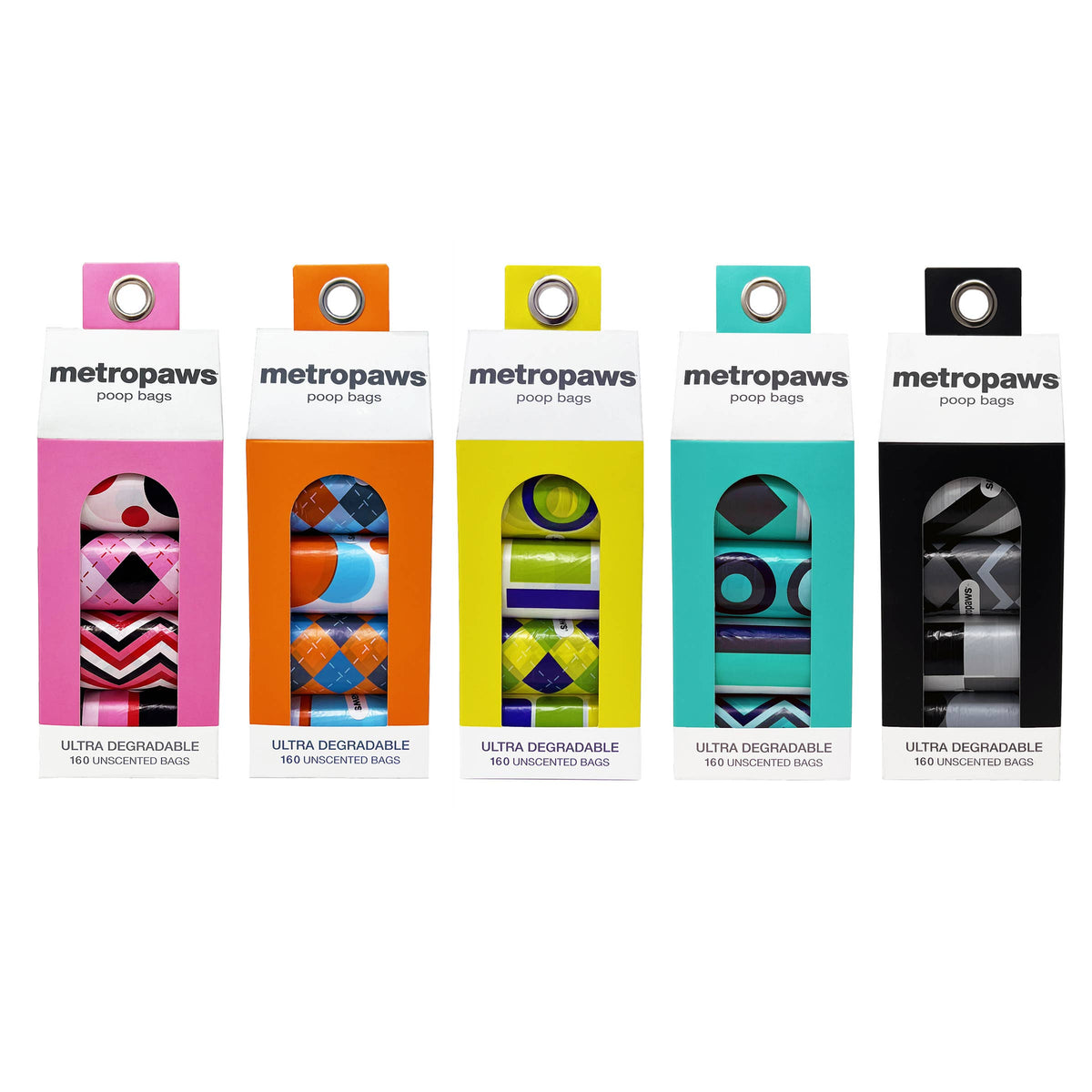 Metro Paws Ultra Degradable Poop Bags Mixed Case Wholesale