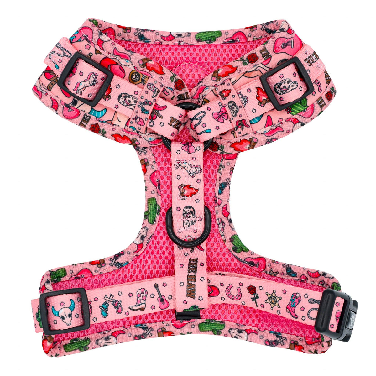Magically Pawsome - DOG ADJUSTABLE HARNESS - COWGIRL