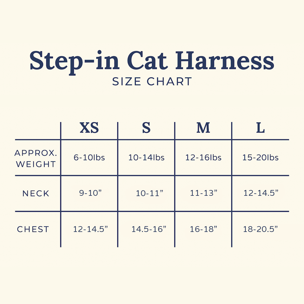 Lucy & Co. - Simply Splendid Step-in Cat Harness