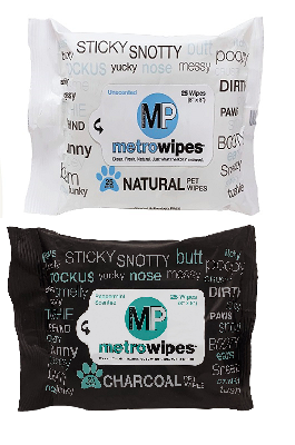 Metro Paws Pet Wipes 25ct Mix Case Wholesale (MSRP $5.99/ea)
