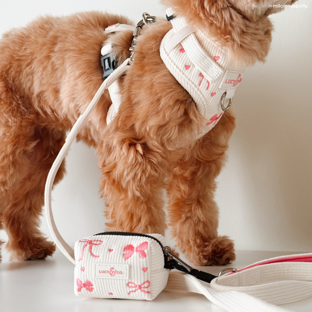 Lucy & Co. - Ever So Sweet Corduroy Poop Bag Holder