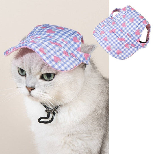 Ozzie - Colorful Stylish Dog Caps: Blue / S