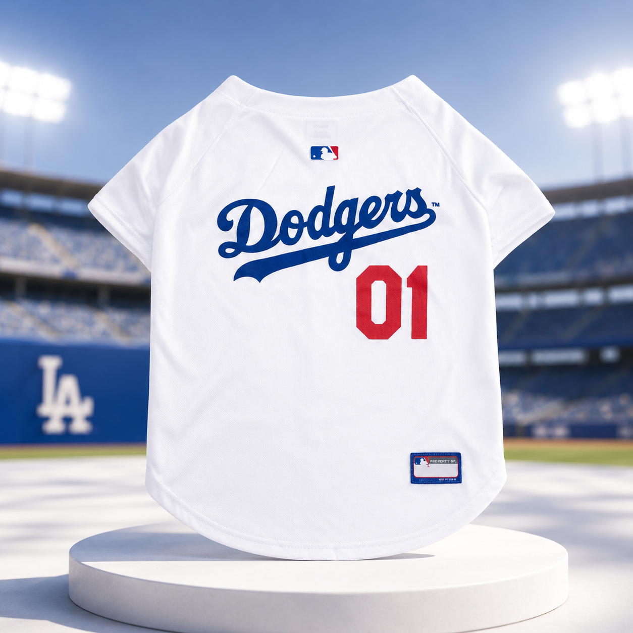 Dodgers Home Run Pup Jersey