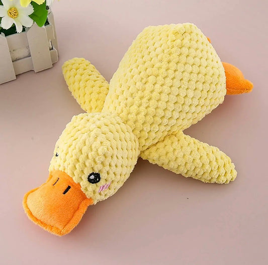Sunny Duck Plush Dog Toy