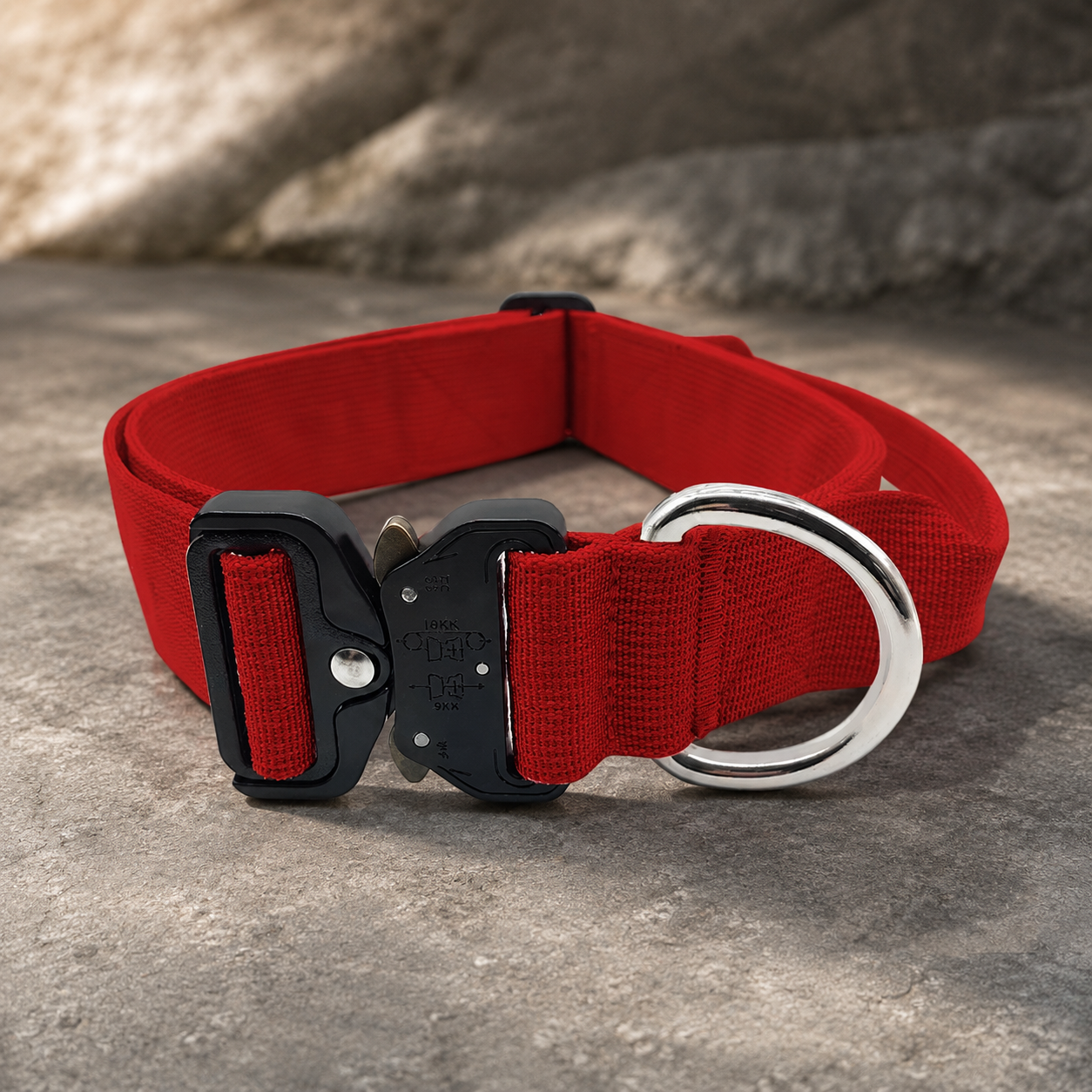 Heavy Duty Tactical Dog Collar with Handle