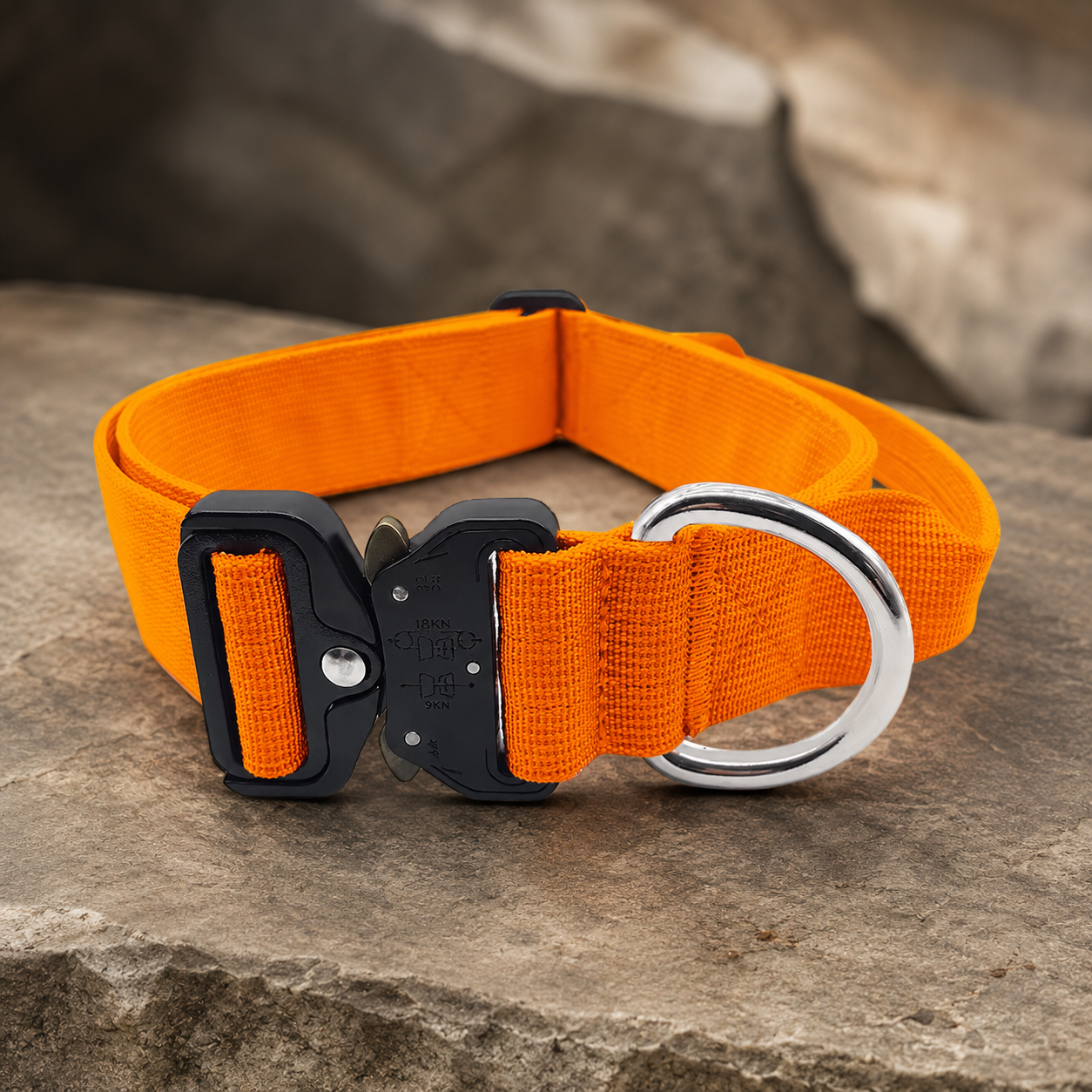 Heavy Duty Tactical Dog Collar with Handle