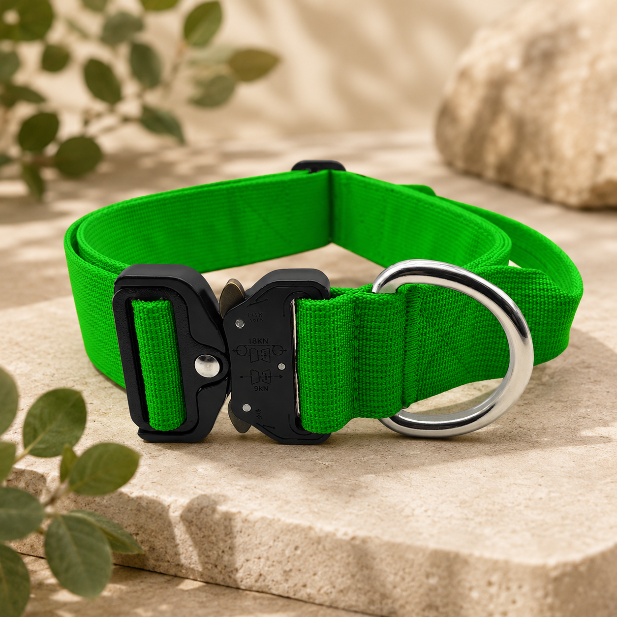 Heavy Duty Tactical Dog Collar with Handle