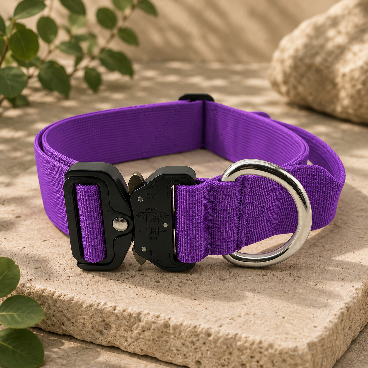 Heavy Duty Tactical Dog Collar with Handle