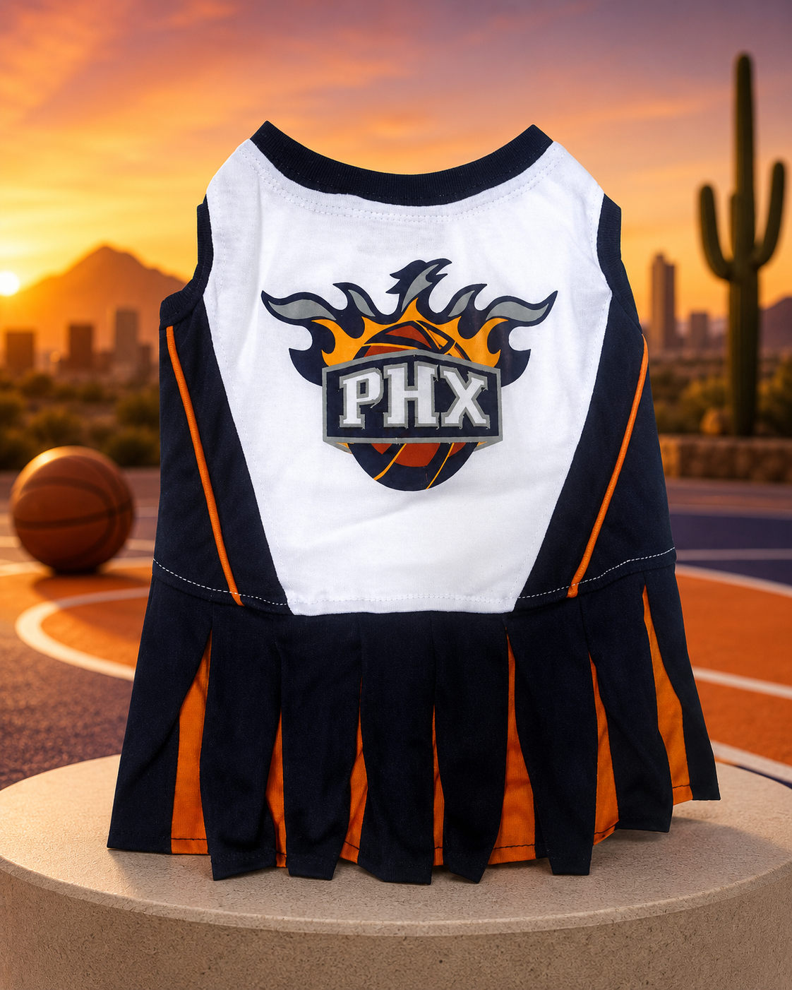 Phoenix Suns Cheerleader Dog Dress