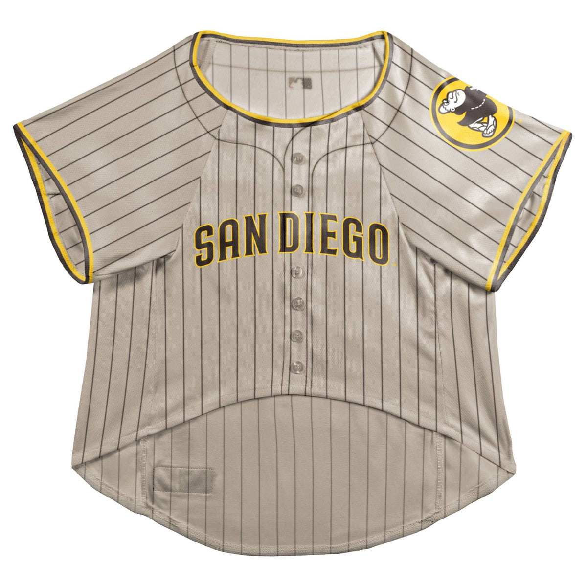 MLB San Diego Padres Pet Stretch Jersey: X-Large