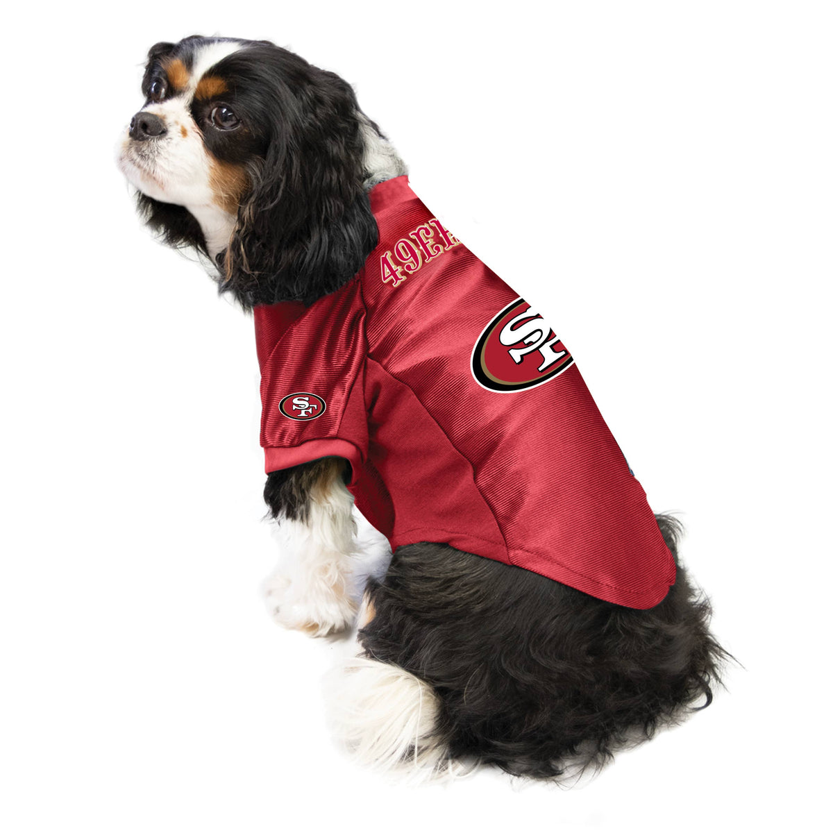 NFL San Francisco 49ers Pet Stretch Jersey: S1