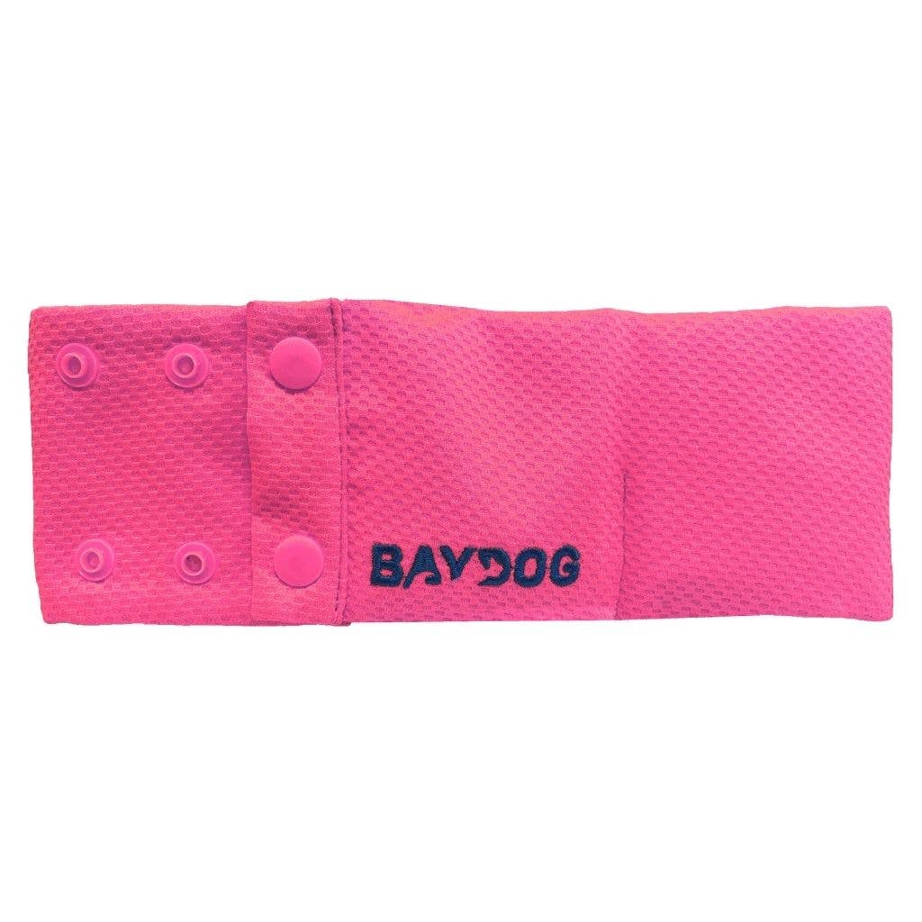 Arctic Bay Dog Cooling Collar: Sunset Pink / Large