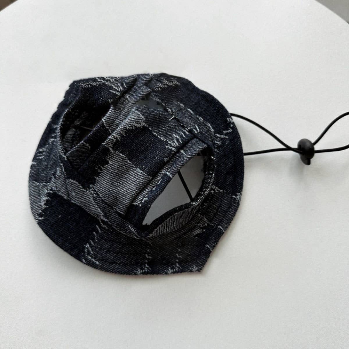 Pet Sun Hat – Cute Outdoor Bucket Hat for Dogs_CWAH3696: BLACK1 / (S) 1