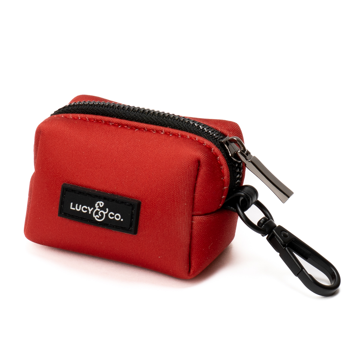 Lucy & Co. - Cherry Red Poop Bag Holder