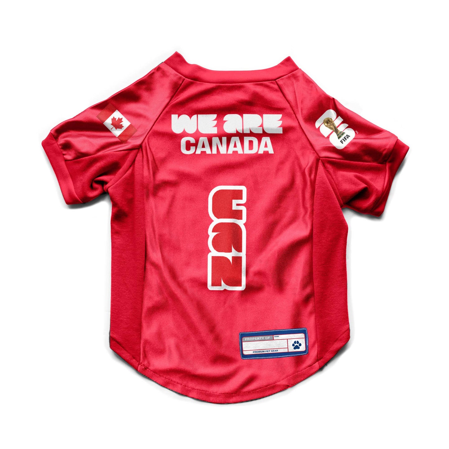 2026 FIFA World Cup Pet Stretch Jersey: S / USA