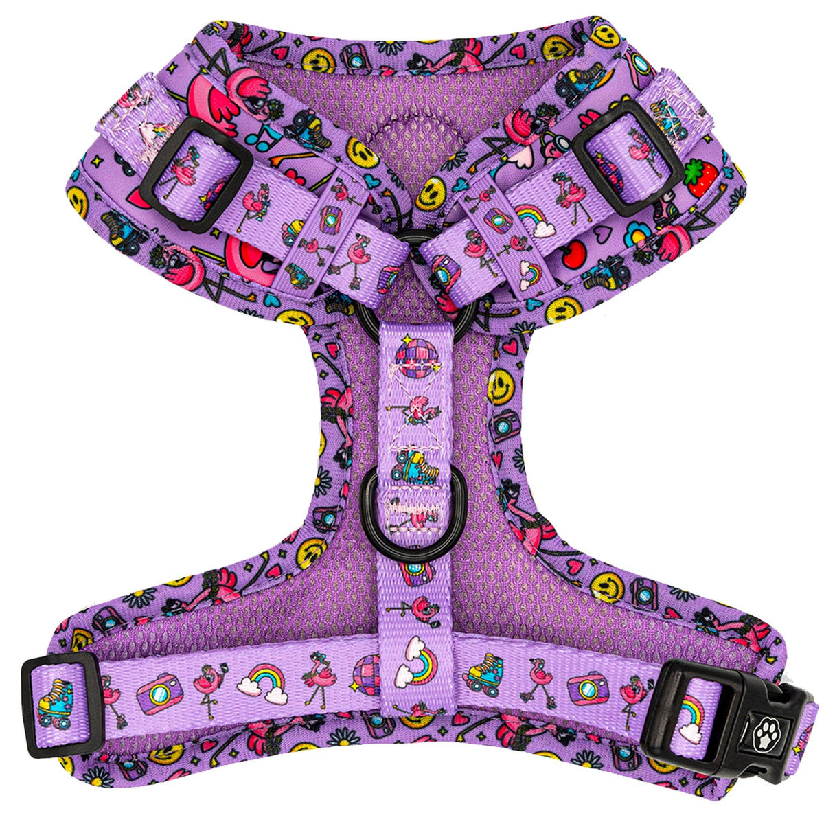 Magically Pawsome - DOG ADJUSTABLE HARNESS - I'M FLAMAZING!