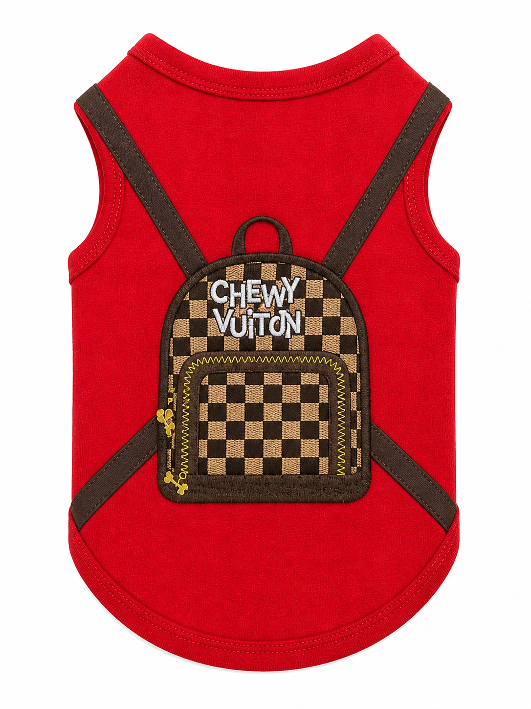 Chewy Backpack Red BP221: Medium