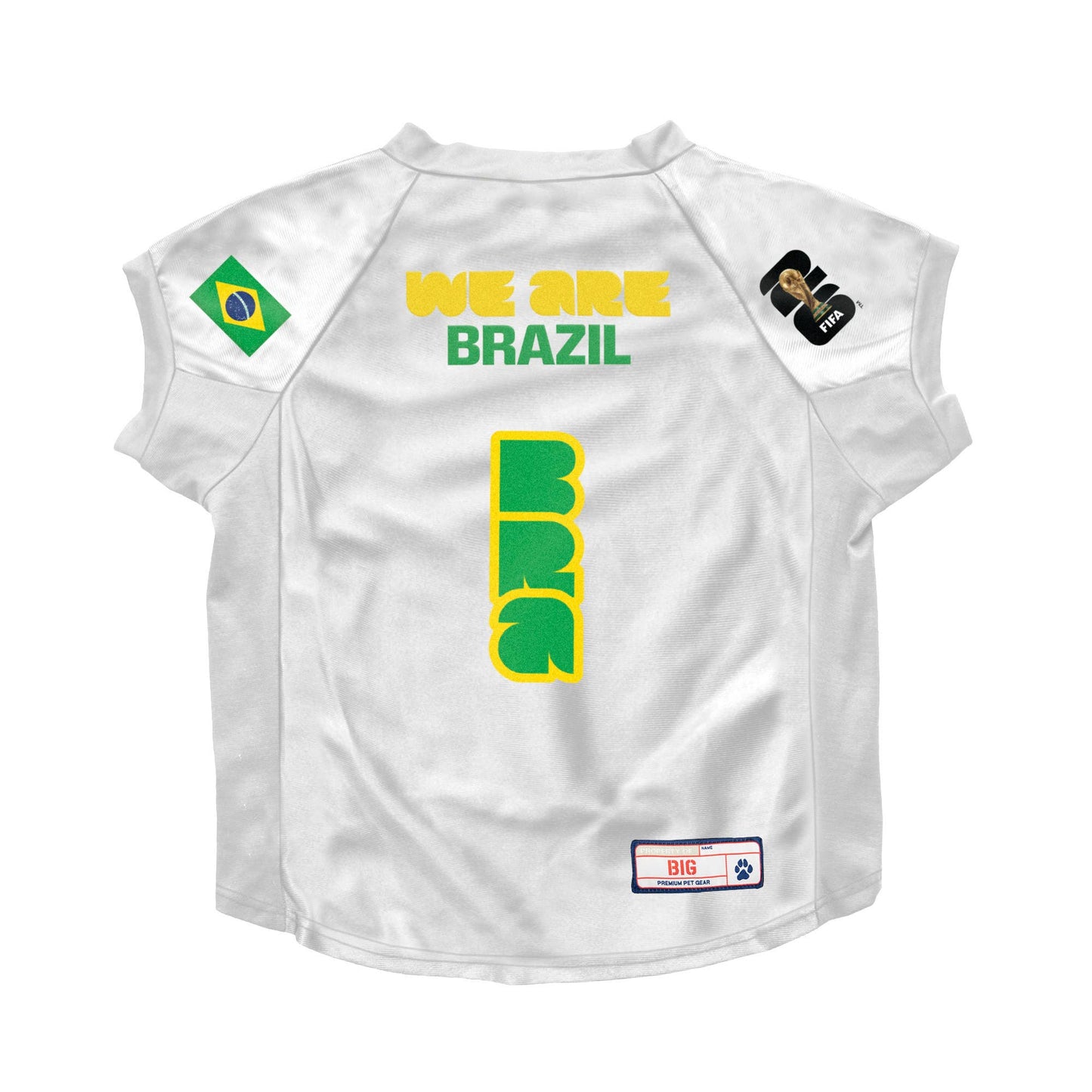 2026 FIFA World Cup Pet Stretch Jersey: M / Mexico